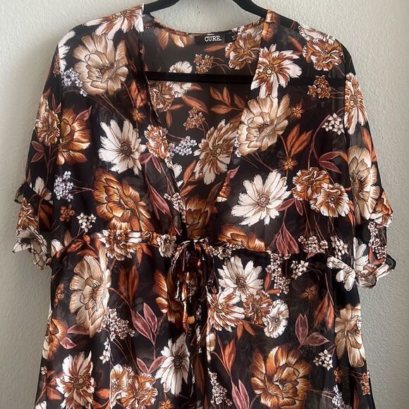 Open Cardigan Duster Wrap - Picture 2 of 4